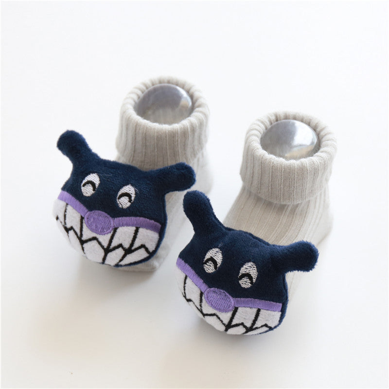 Baby Antislip Sokken - Schattige Strikjes Design - Vloersokken Totoro