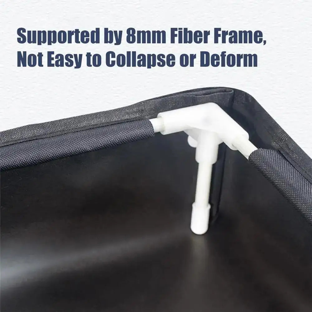 Portable Shower Pan with Drain Hose Foldable Shower Base Outdoor Tent Shower Tray for RV Outdoor Camping Shower Beach Pet Bath