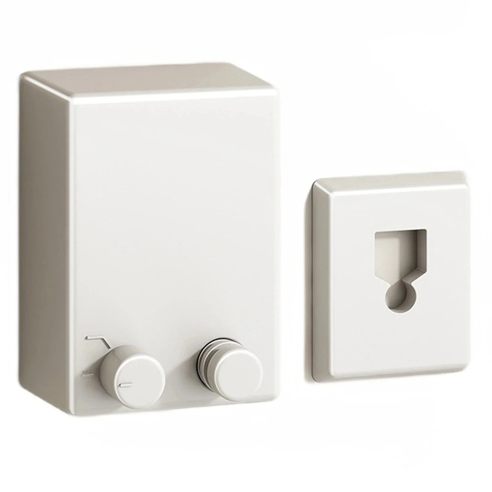 Retractable Clothesline Clothes Line, Metal Adjustable Drying Rope Wire Dryer with ABS Case+Aluminum, Self Adhesive Wall Mount white-4.2m