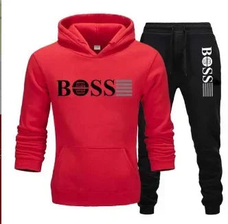 Two-piece fitness sets for autumn and winter, casual sportswear for men and women, and fashionable hooded sweatshirts Picture color 8