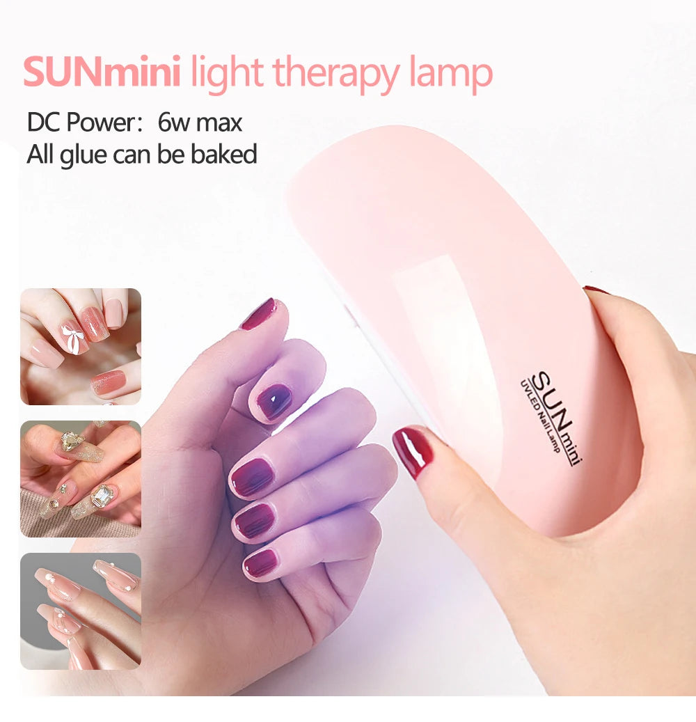 Opvouwbare Nagellamp 6W UV LED - Draagbare Gel Nagellak Droger