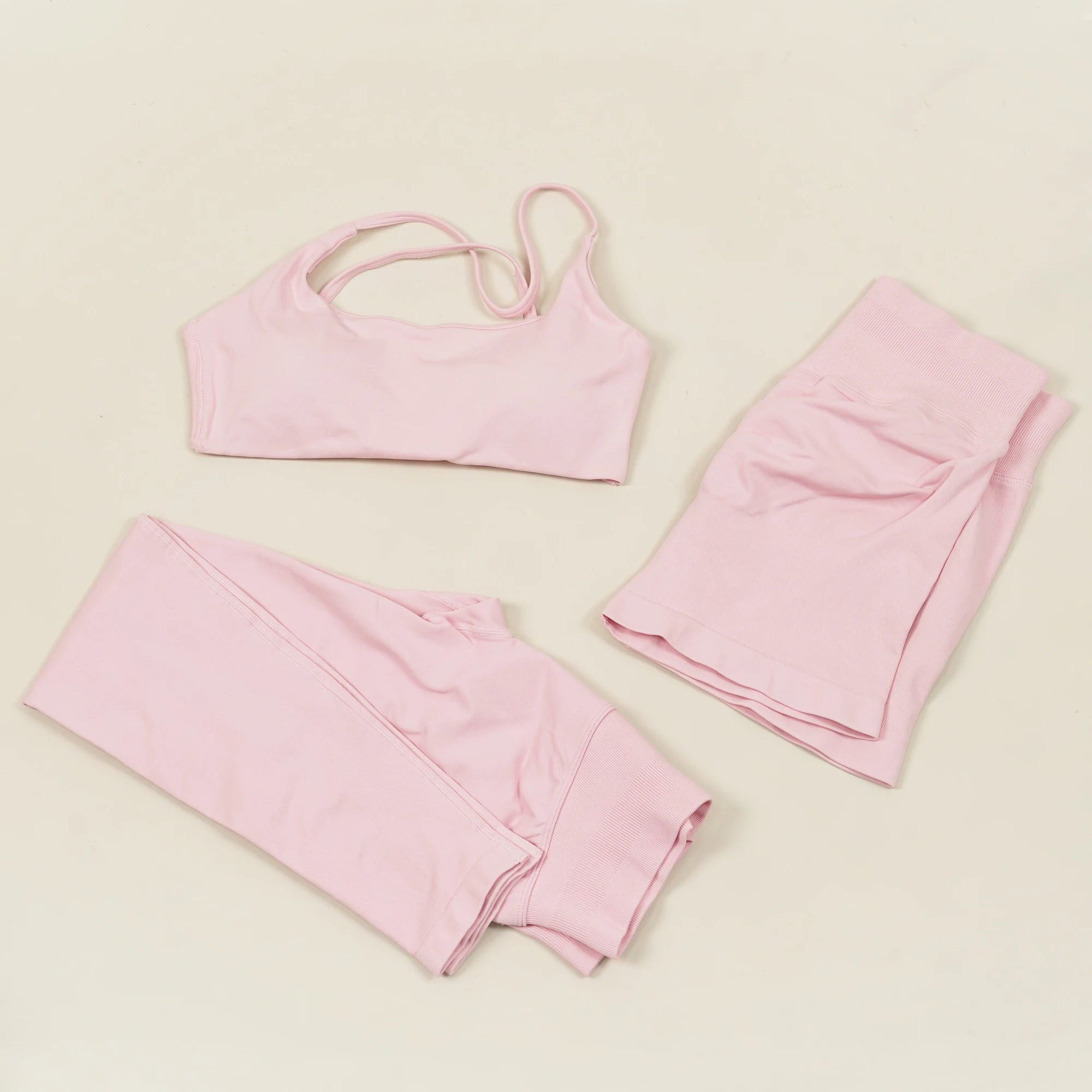 VEQKING Dames Yoga Legging - Scrunch Butt Naadloos - Hoge Taille Sportlegging