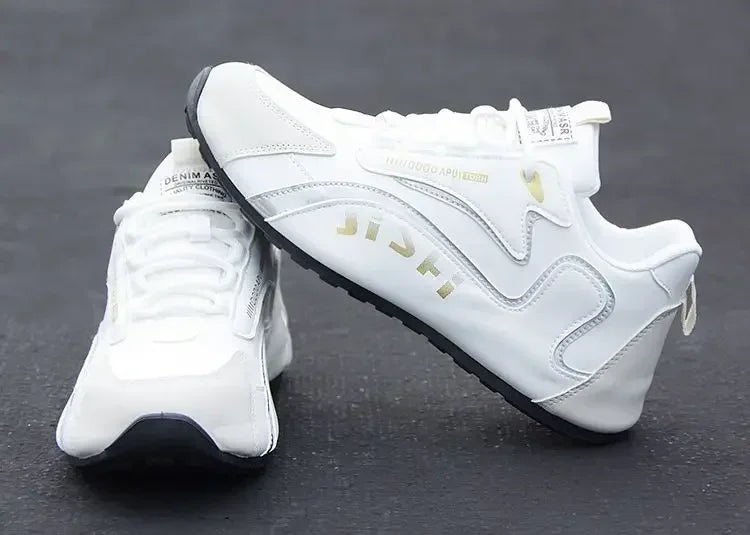 Heren Waterproof Sneakers PU Leer - Ademend Antislip Casual Sportschoenen