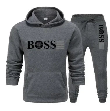Two-piece fitness sets for autumn and winter, casual sportswear for men and women, and fashionable hooded sweatshirts Picture color 11