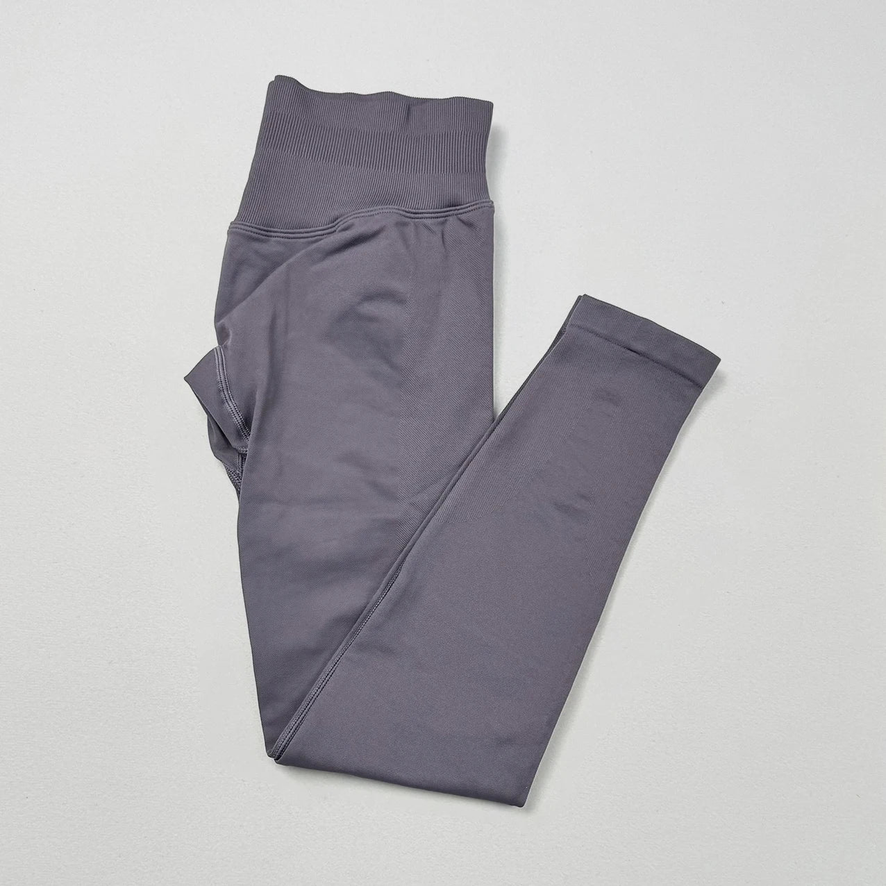 VEQKING Dames Yoga Legging - Scrunch Butt Naadloos - Hoge Taille Sportlegging Truffle