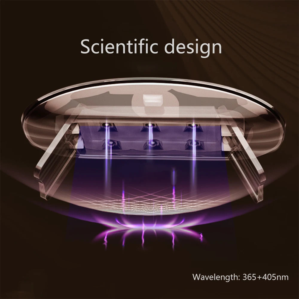 Opvouwbare Nagellamp 6W UV LED - Draagbare Gel Nagellak Droger