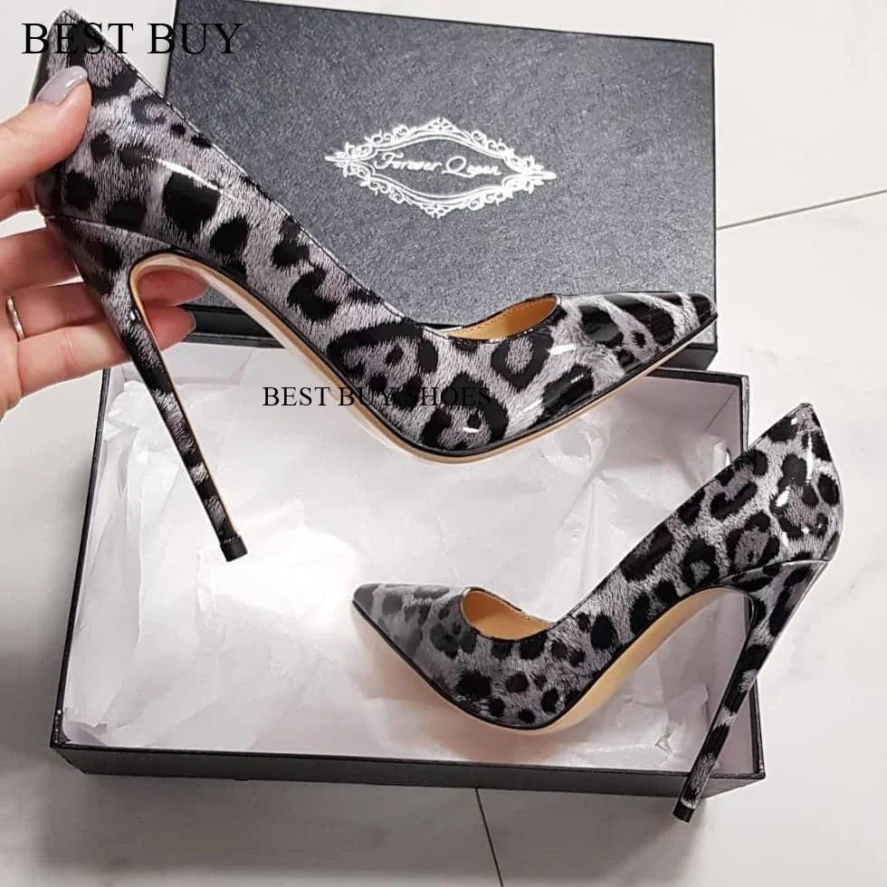 Sexy Style Burgundy Patent Leather Shallow Pumps Stilettos High Heel Women Shoes Slip-On Pointed Toe 2024 Zapatos Para Mujere high heel 12cm 22