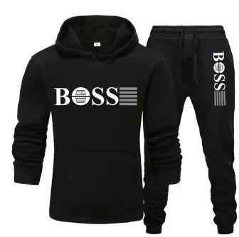Two-piece fitness sets for autumn and winter, casual sportswear for men and women, and fashionable hooded sweatshirts Picture color 9