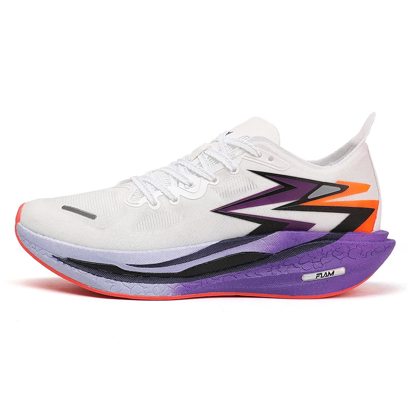 Men Sports Breathable Lightweight Running Shoes Speciality Carbon Board Marathon Men's Comfortable Athletic Nonskid Sneakers