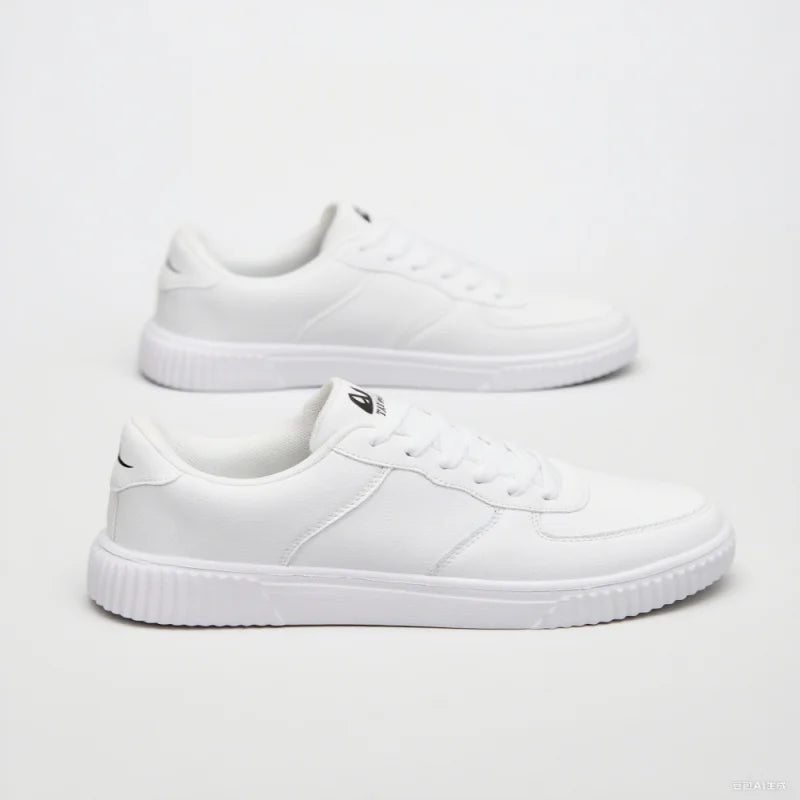 Unisex Sneakers Fashion Skateboard Shoes Lightweight Casual Sneaker Outdoor Walking Shoes Couples Footwear Classic Black White white