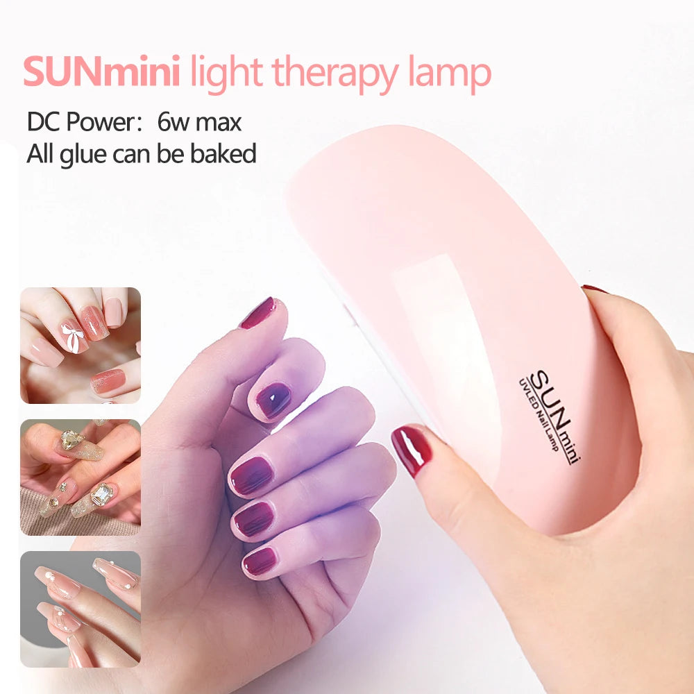 Opvouwbare Nagellamp 6W UV LED - Draagbare Gel Nagellak Droger