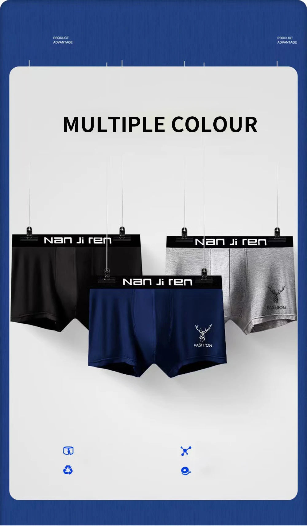 4/8PCS Men's Panties Pure Cotton Underwear Boxer Shorts Breathable Comfortable Plus Size Man Underpants Boxershorts Lot L-4XL