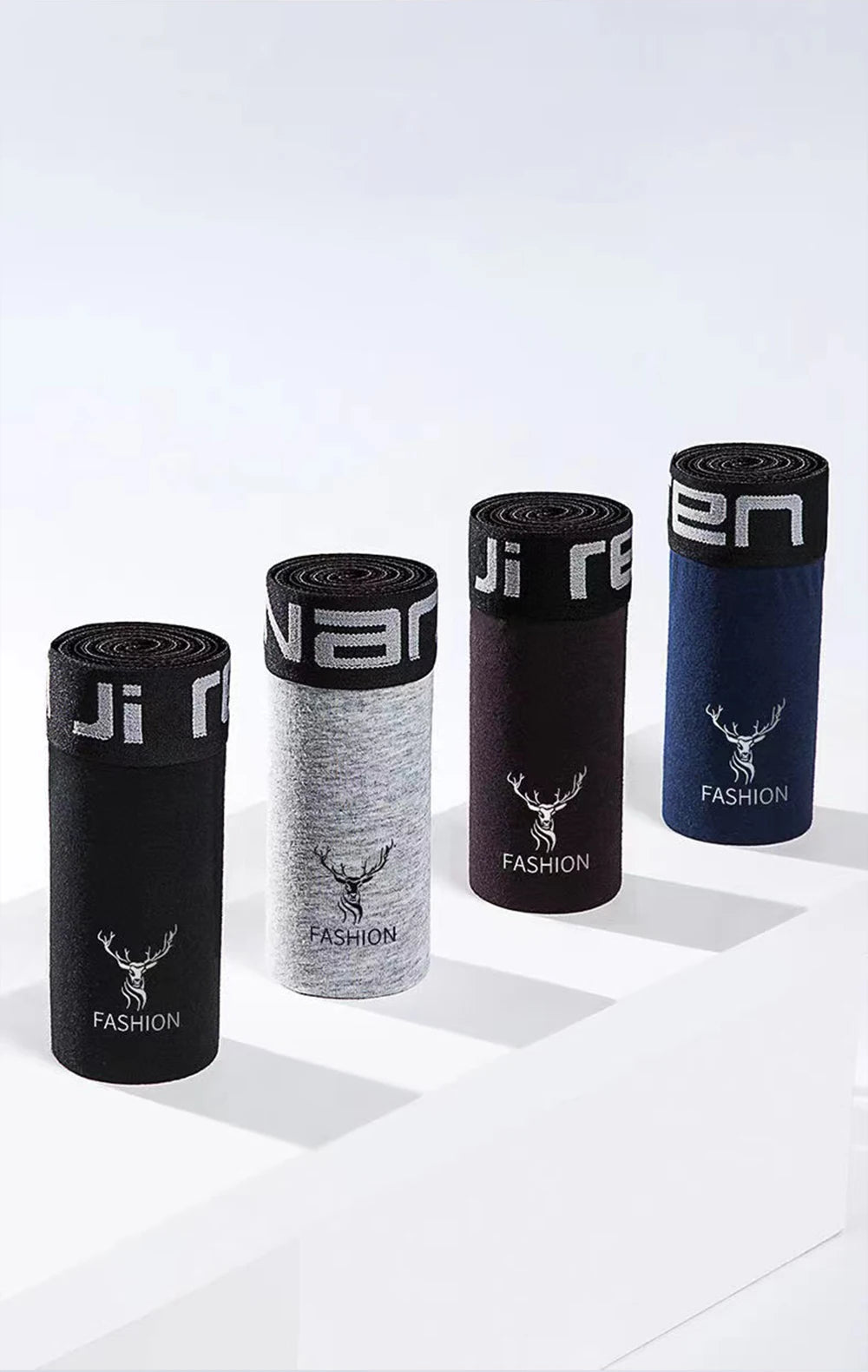 4/8PCS Men's Panties Pure Cotton Underwear Boxer Shorts Breathable Comfortable Plus Size Man Underpants Boxershorts Lot L-4XL