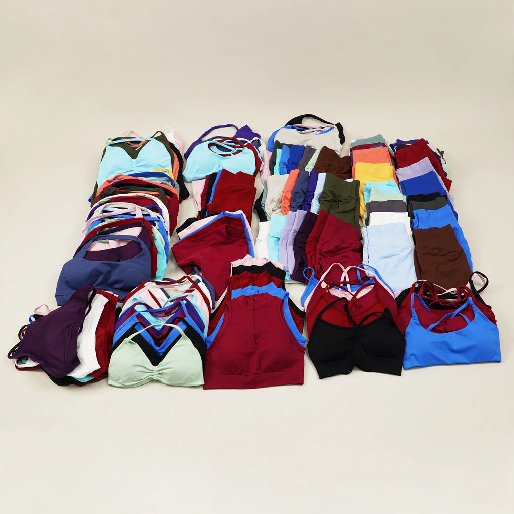 VEQKING Dames Yoga Legging - Scrunch Butt Naadloos - Hoge Taille Sportlegging