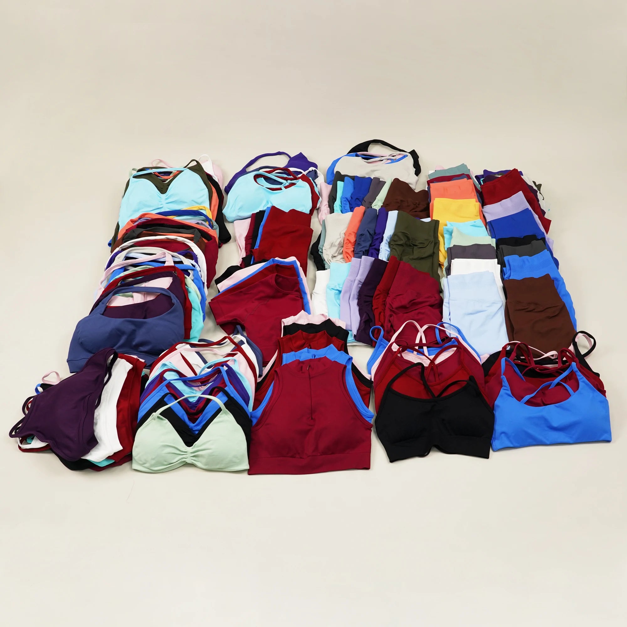 VEQKING Dames Yoga Legging - Scrunch Butt Naadloos - Hoge Taille Sportlegging